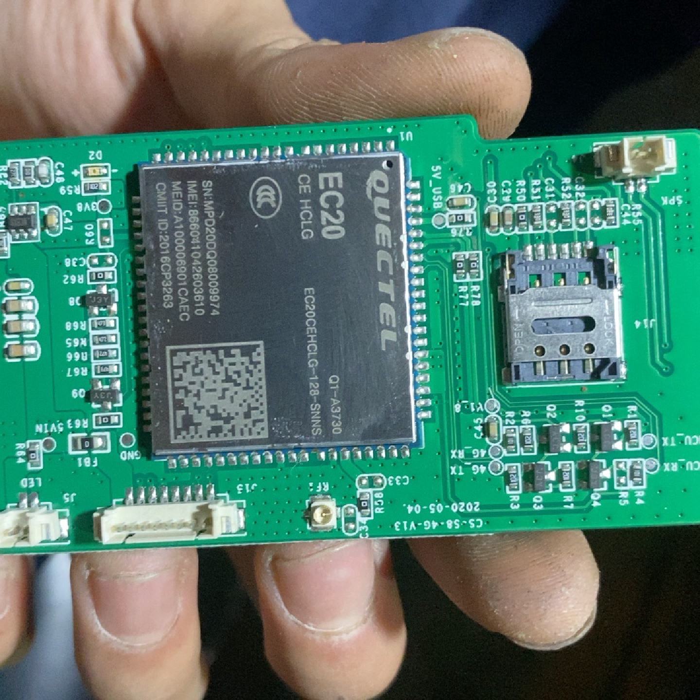 移远EC20通信模块，型号EC20CEHCLG-128-SN议价图片
