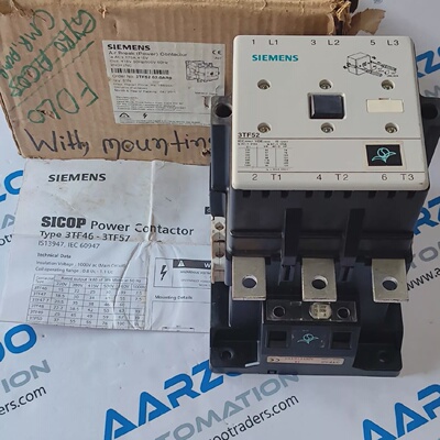 Siemens 3TF52 020AR0 Contatore Siemens Contatore 3TF52 Tensi
