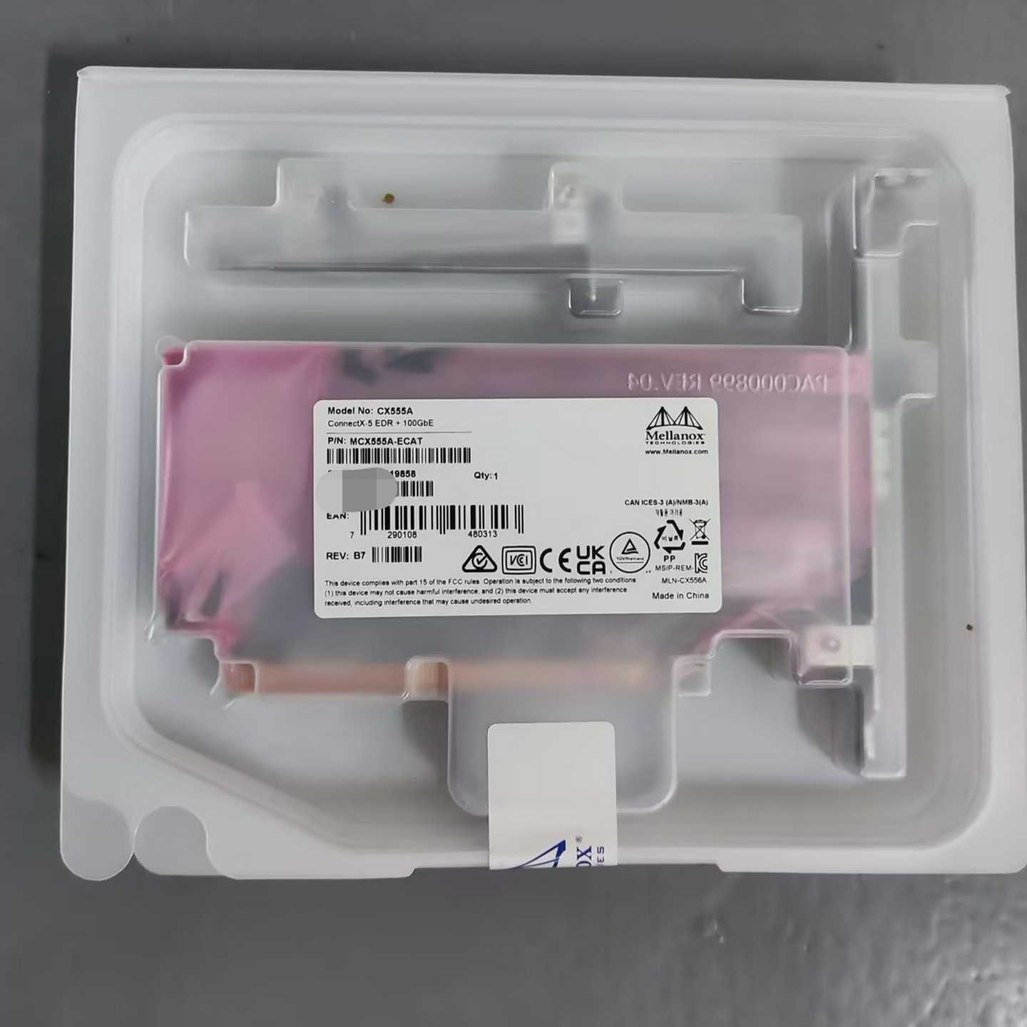 迈络思网卡MCX555A-ECAT100GIB卡单口询价