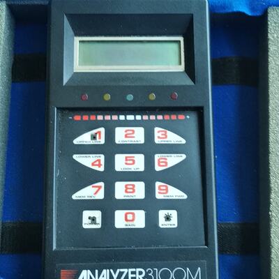 溢价-英国Analyzer3100M条码检测仪正常开机上5号电