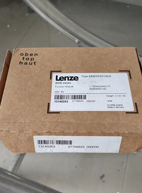 E82ZAFSC100S全新伦茨原包装IO模块E82ZAF--议价商品