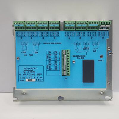 KONGSBERG AL100BI8EX ANALOGUE INPUT NODE MODULE 7212235.002