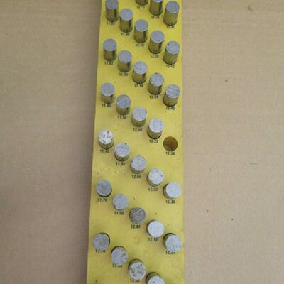 Pin Gauge Perfekt Punch Metric Graduated in Millimeters AM9