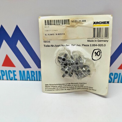 Karcher 2.884920.0 Kit De Remplacement De Soupape De Pompe O