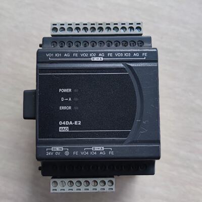 台达PLC扩展DVP04DAE2成色实物图功能正常，议价商品