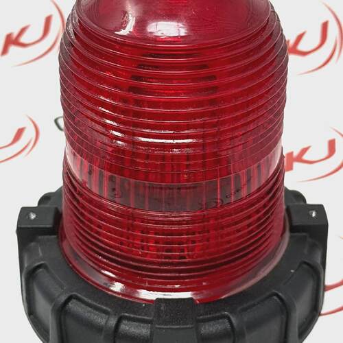Federal Signal 191XL120240R Red LED Hazardous Location Warni