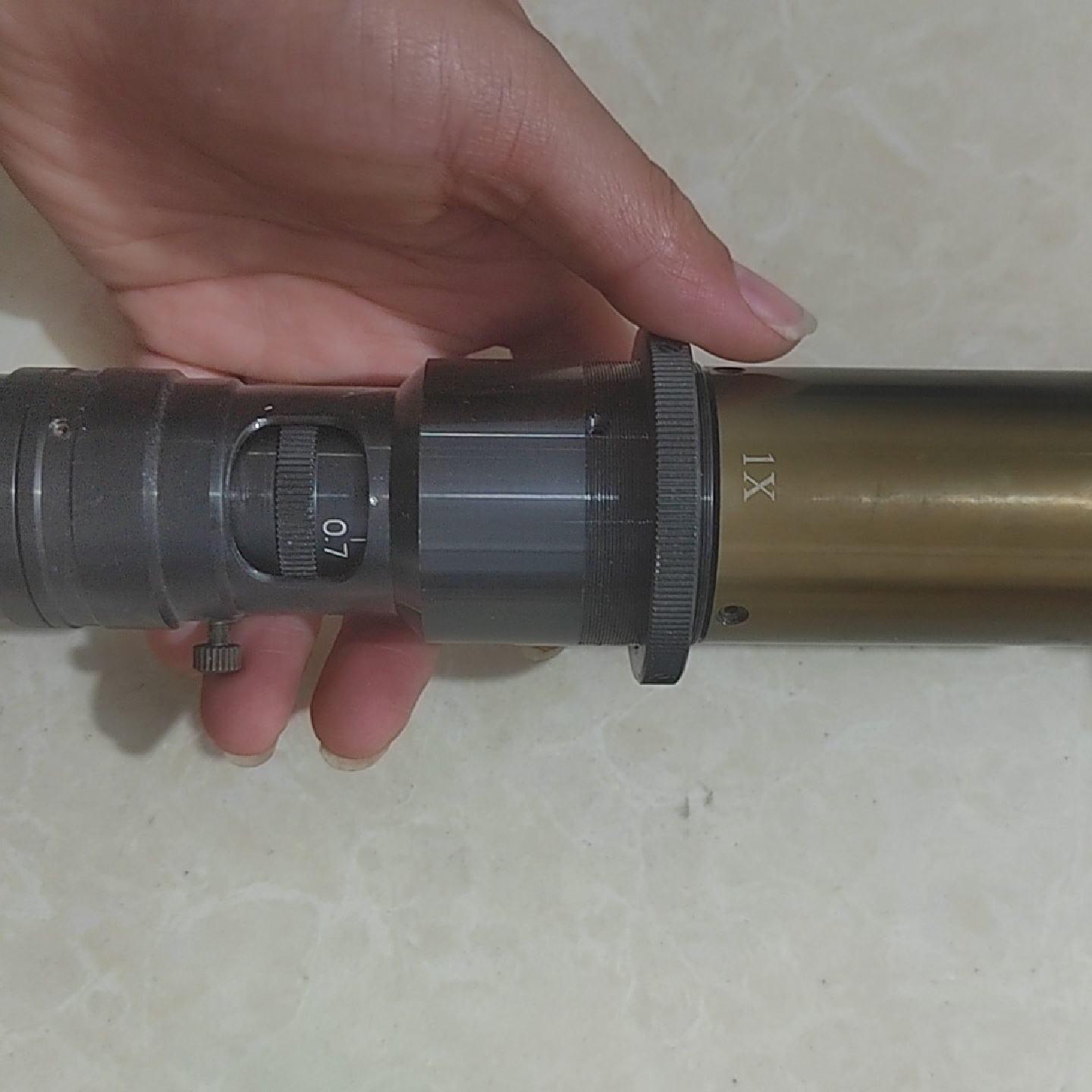 德国映美精DMK21BF04工业相机,带1X倍率二次元同轴光--议价商品
