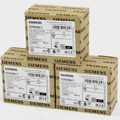 3x Siemens Leitungsschutzsschalter 5SY63067 5SY6 3067