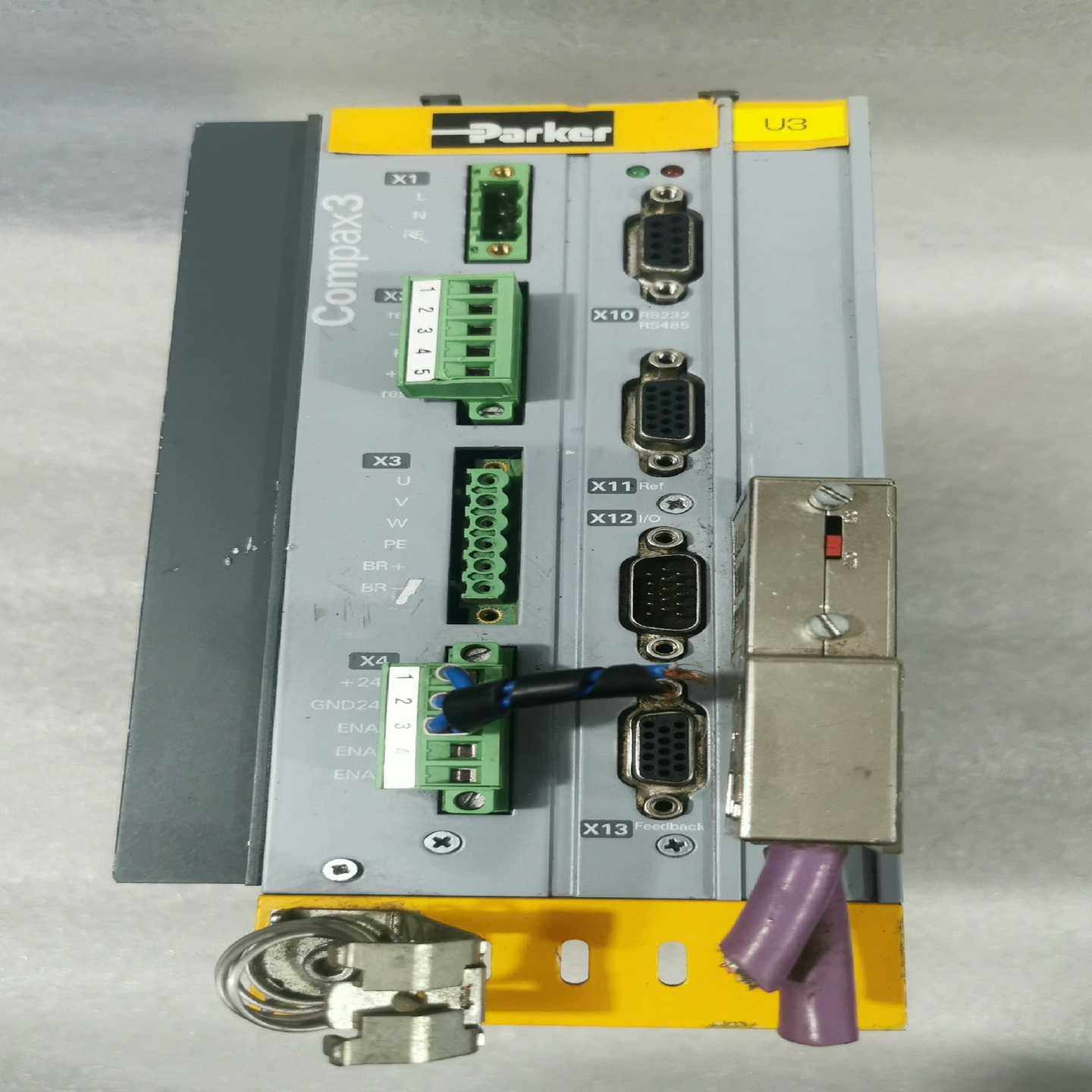 Parker派克伺服驱动器，拆机现货四台C3S063V2F1--议价商品