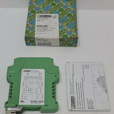 全新PHOENIXCONTACT2810340MCRPT100U耐温温度转换器