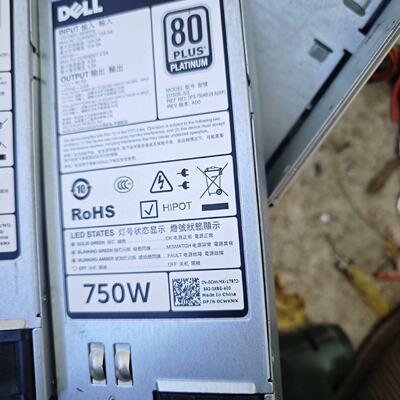 DELL戴尔750W服务器电源R620R520R720XD-议价
