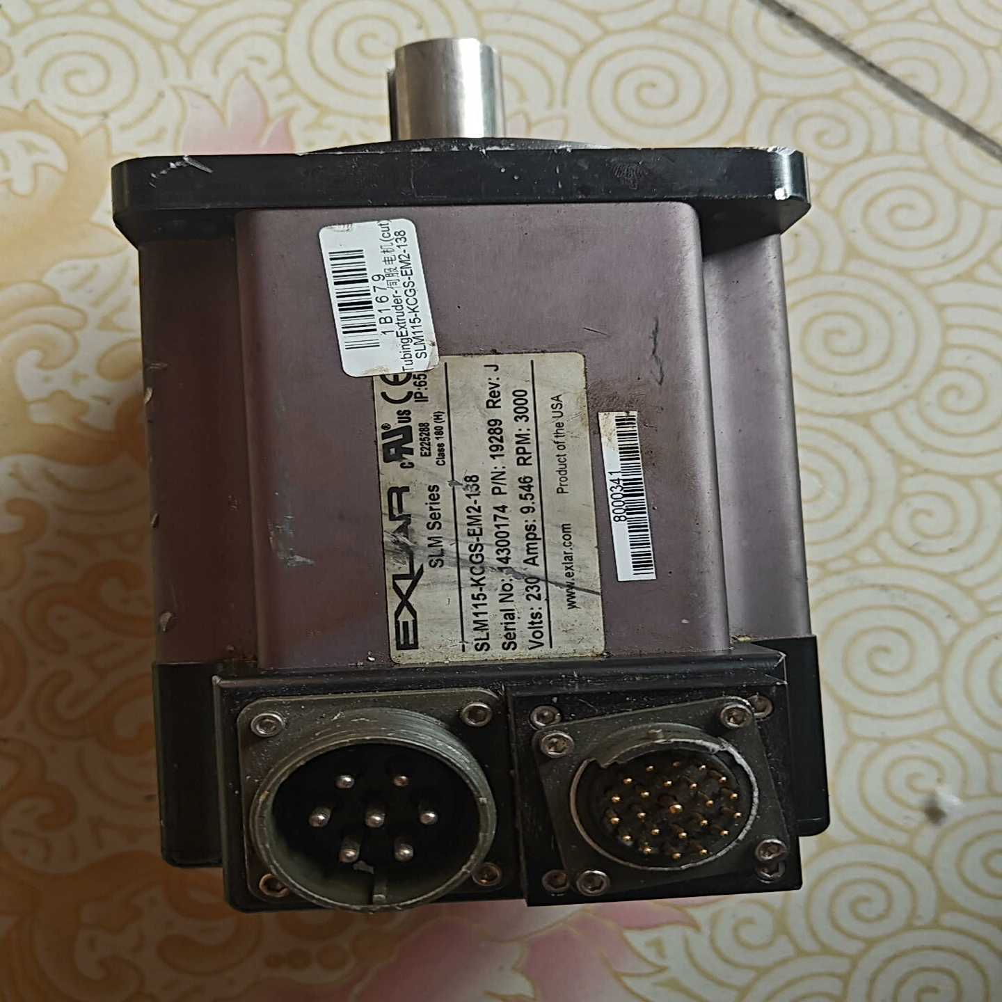 EXLAR伺服电机SLM115-KCGS-EM2-138询价