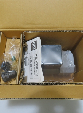 NISSEIGTR带盒GFMN-12-20-T40C比率1:20建造齿轮电机MOT-I