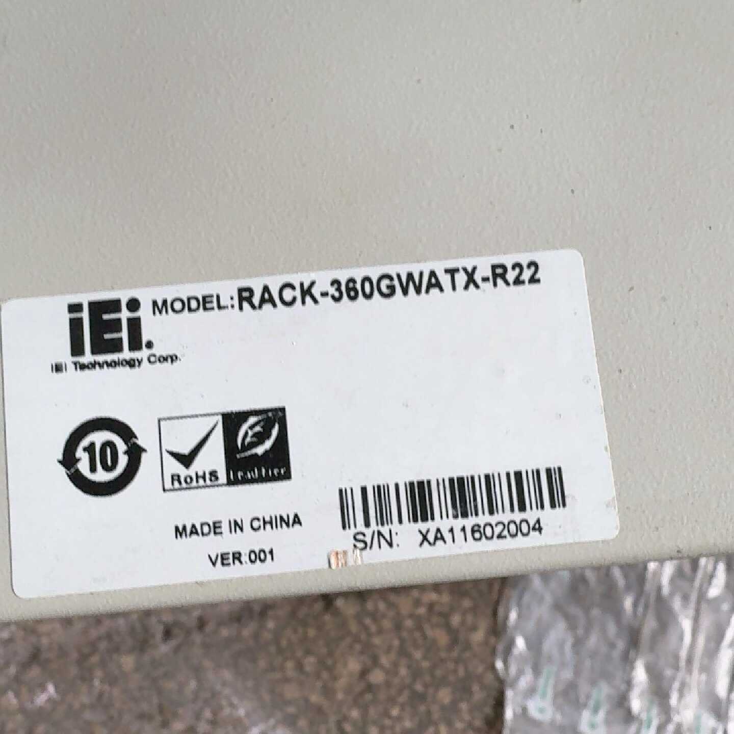 议价威强工控机RACK360GWATXR22250G硬盘