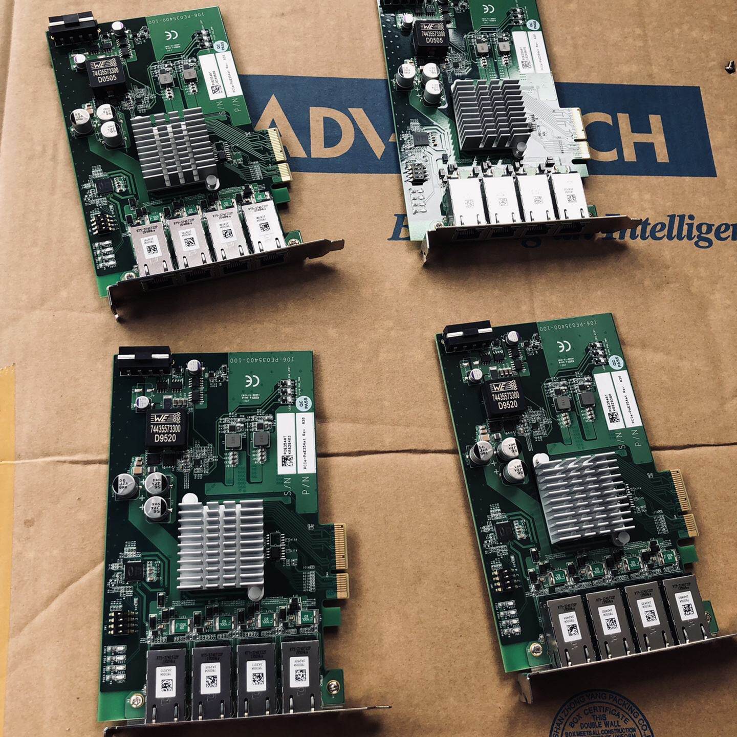 【询价】凌华PCIe-PoE354at 图像采集卡 四口POE网卡适用