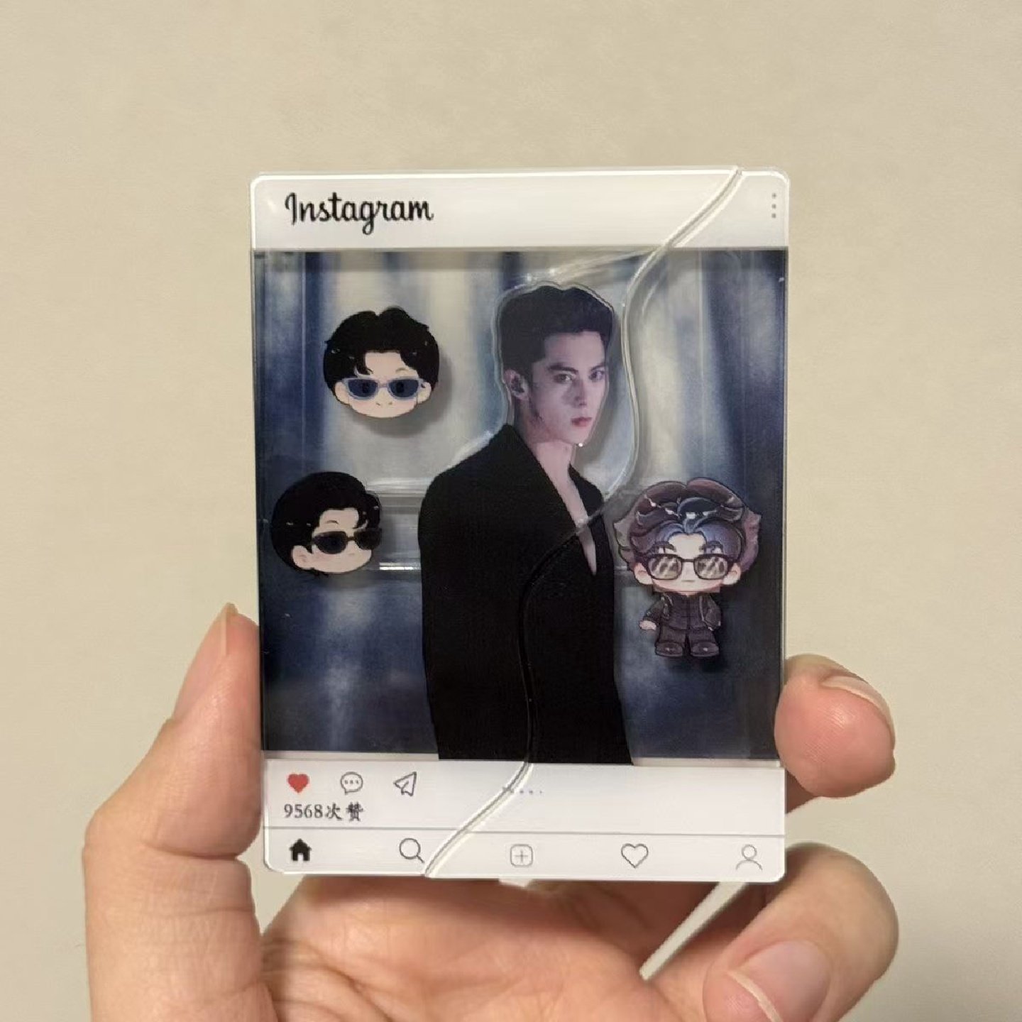 王鹤棣磁吸脱衣腹肌抽拉蛋亚克力钥匙扣挂件明星周边物料送朋友,模玩/动漫/周边/娃圈三坑/桌游,动漫徽章/立牌,淘宝优惠券,粉丝福利购,淘宝优惠卷