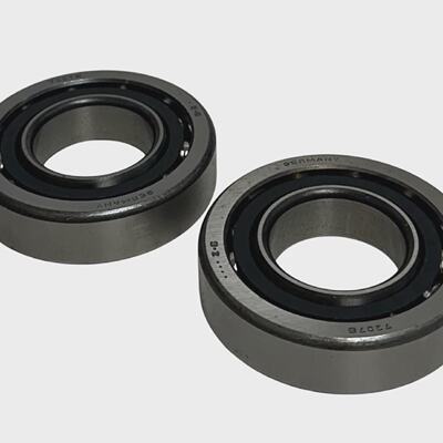 2 FAG 7207B OEM CONTACT PRECISION ANGULAR BEARINGS SINGLEROW
