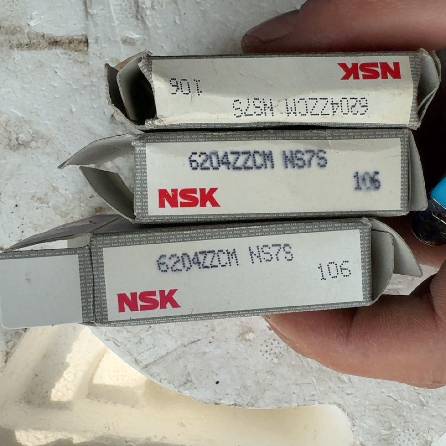 高速原装NSK轴承 6204ZZ CM,原装未拆NSK日本深--议价商品