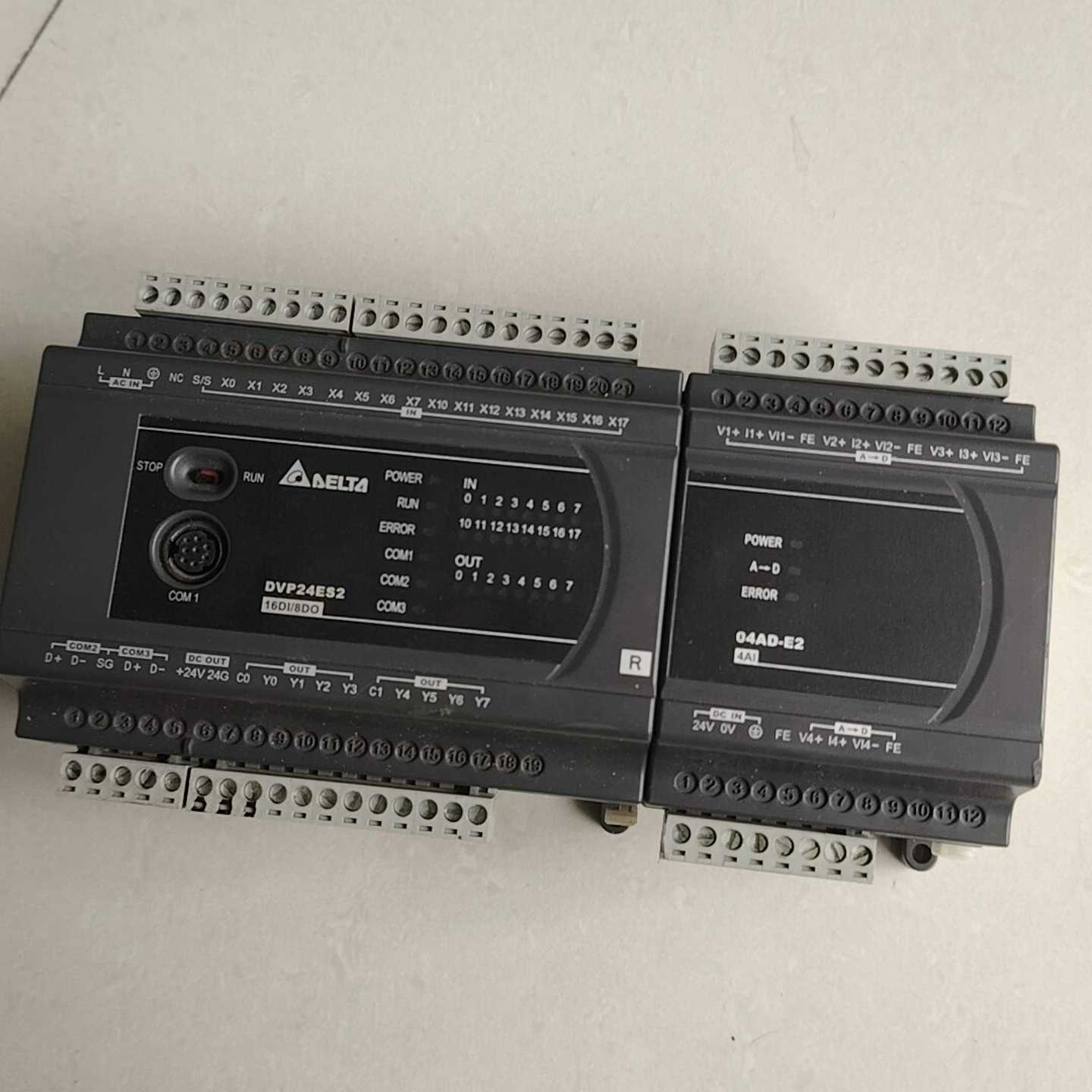 台达PLCDVP24ES200R扩展DVP04AD-E2--议价商品