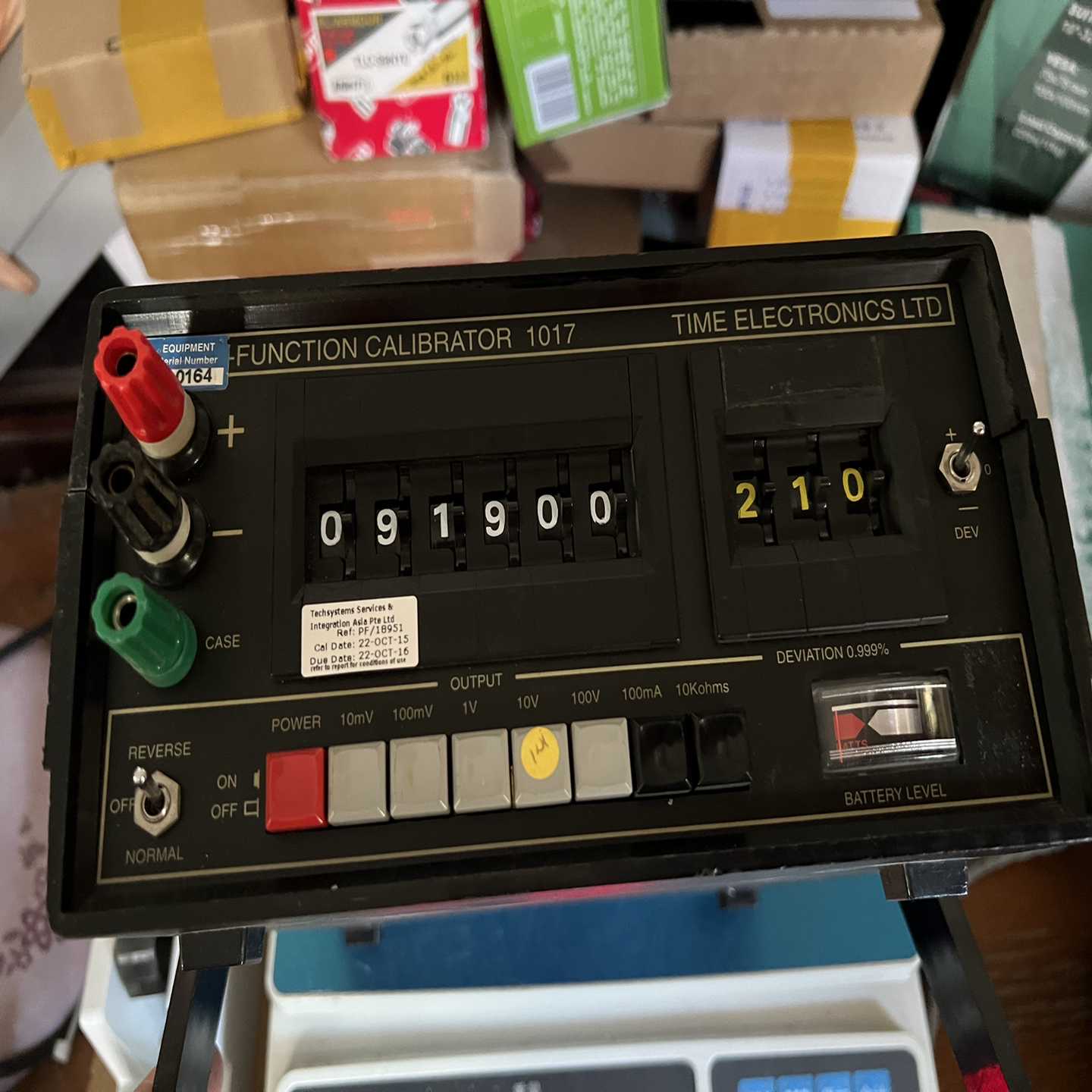 Time 1017直流电压电流电阻校准100V 100mA【鑫鑫商铺】