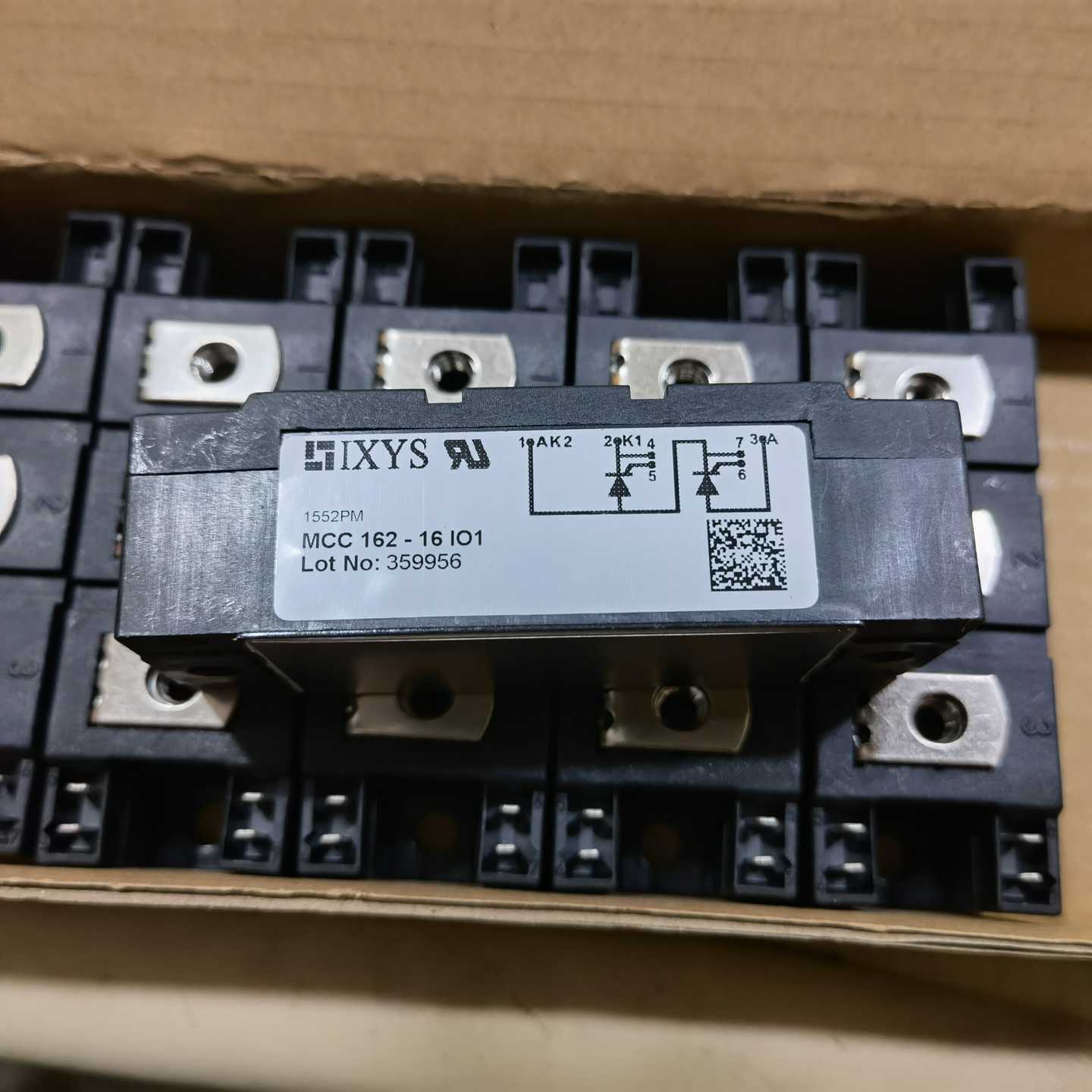 【议价】MCC162-16IO1艾赛斯可控硅纯适用