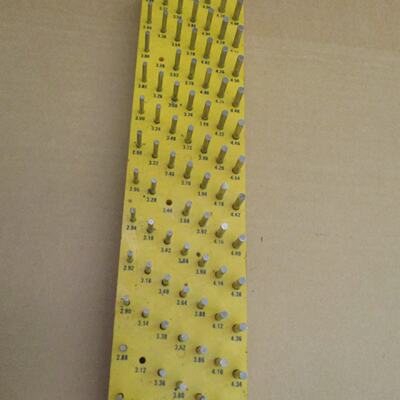 Pin Gauge Perfekt Punch Metric Graduated in Millimeters AM2