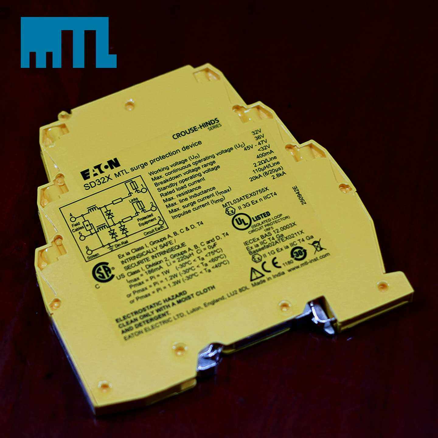 SD32X原装现货英国MXTL浪涌保护器议价