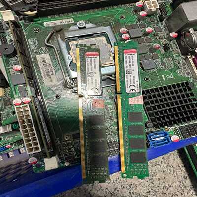 （议价）金士顿条DDR34G1600单面有几百条打出有来