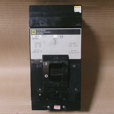 Square D LA LA36300 3 Pole 300 Amp 600V Gray Label ILine Cir