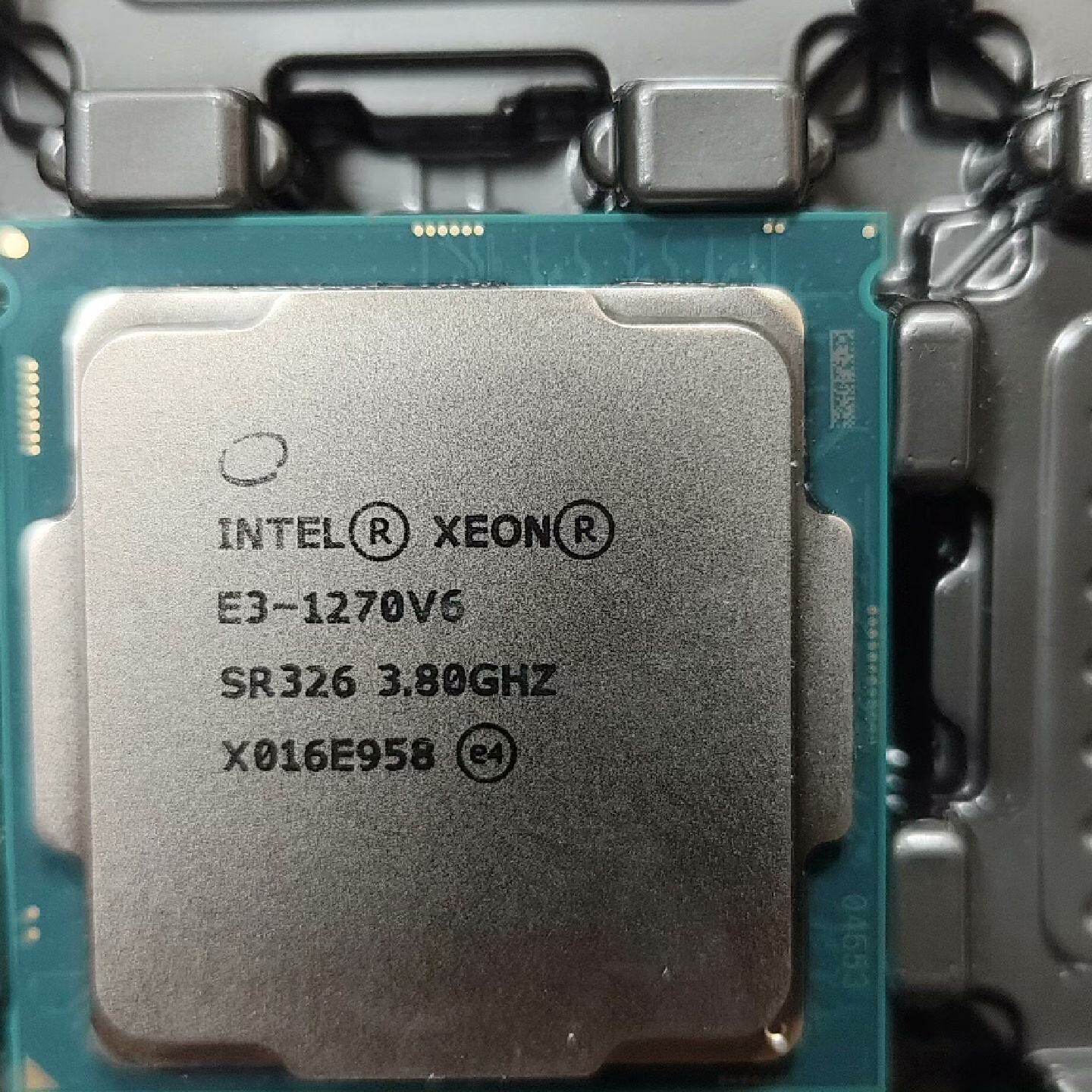 议价至强E31270v6四核心八线频主频3.8G睿频4.2G可维修