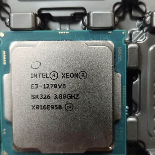 议价至强E31270v6四核心八线频主频3.8G睿频4.2G可维修