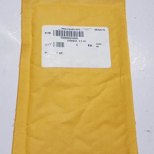 供应WATERS公司 2.5mL注射器 Wash Syringe 700002569全新密封*