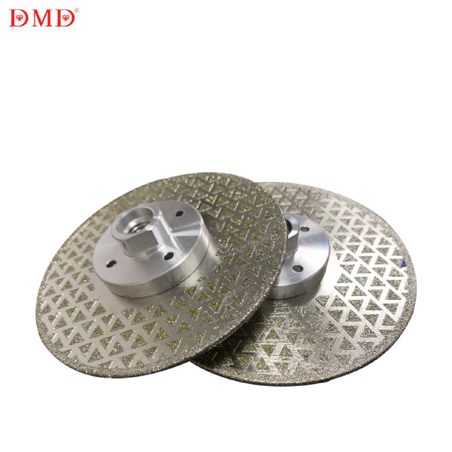 DMD现货供应金刚石满天星磨盘带法兰锯片双面M14电镀石材切割片