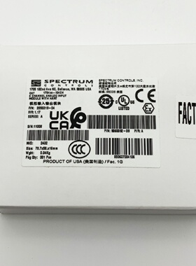 议价1734sc-IE4CH模块频谱SpectrumControls全新1734scIE4CH