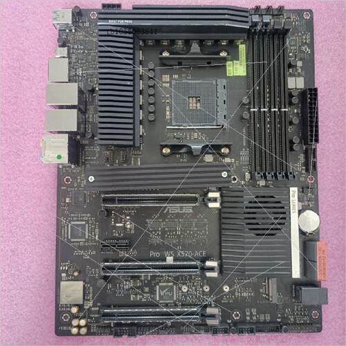 议价拆机华硕 PRO WS X570-ACE AM4 主板