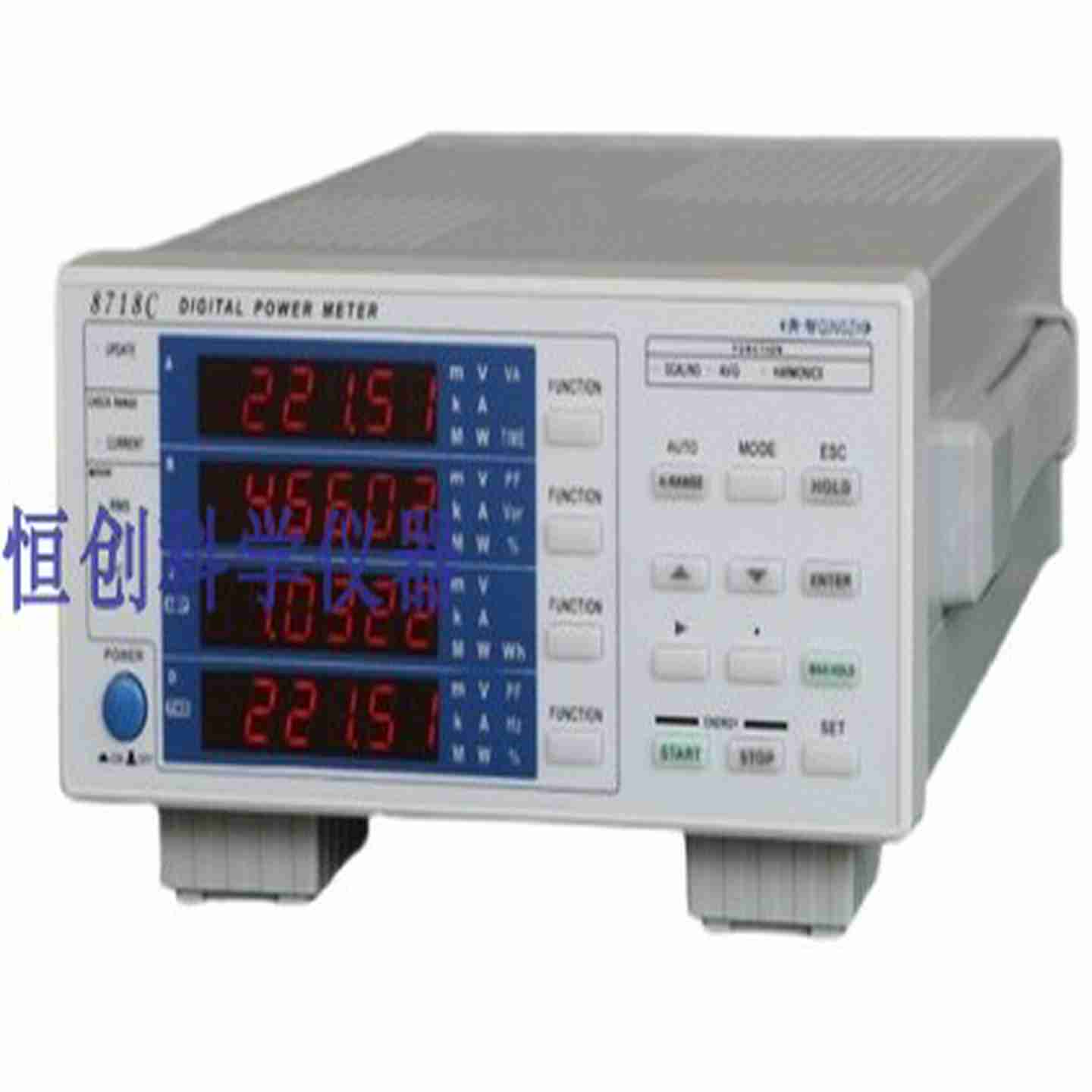 议价-8710C/8718C电参数测量仪0.2级600V40A电能量累积n