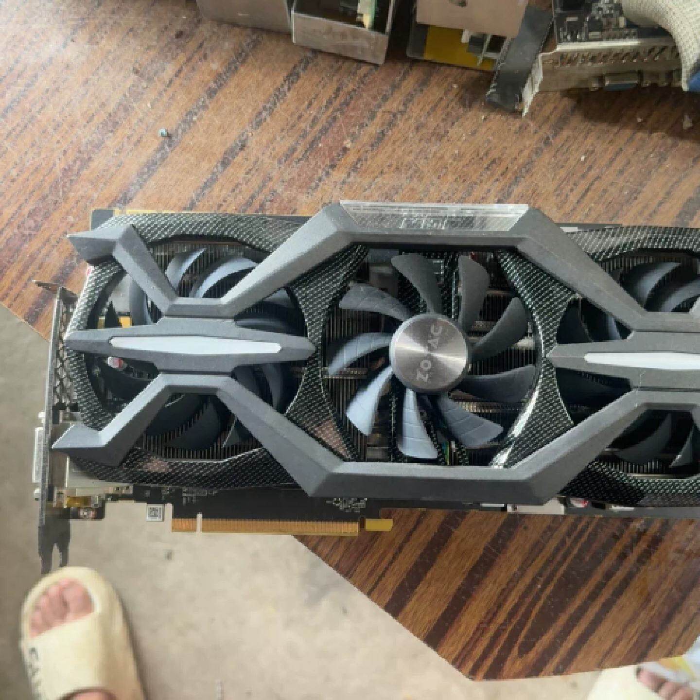 议价议价索泰 gtx 1070 8g至尊，风扇卡断了 显卡是好的 有