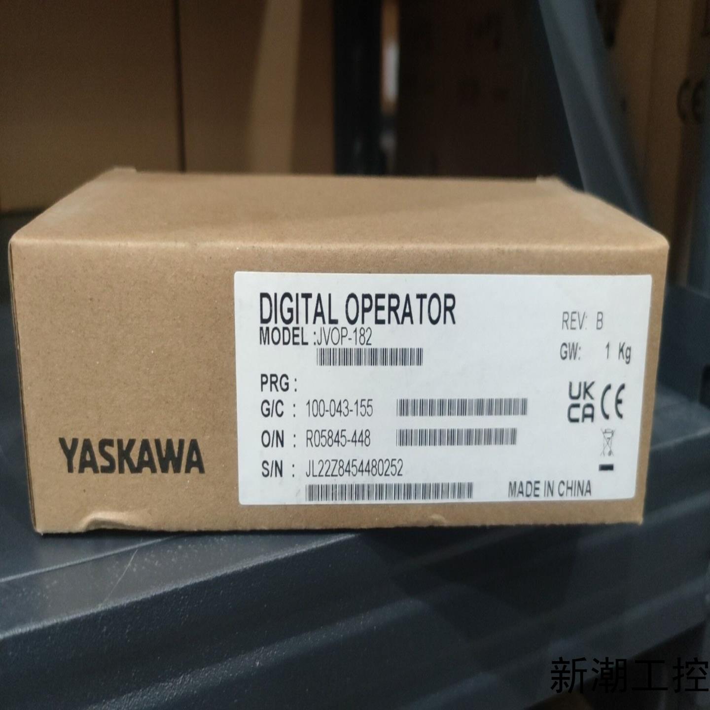 安川面板JVOP-182全新正品现货议价商品