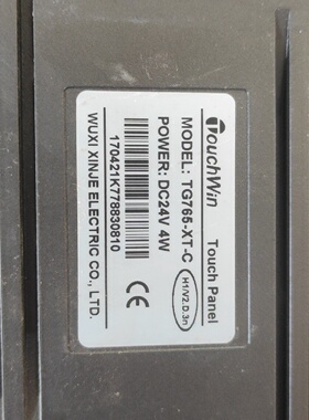 信捷触摸屏TG765XTC屏破主板好价格130-议价