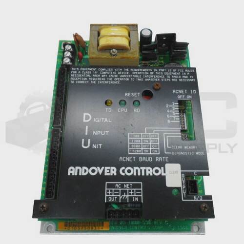 Unit DEntre Numrique Andover Controls DIU 051000530