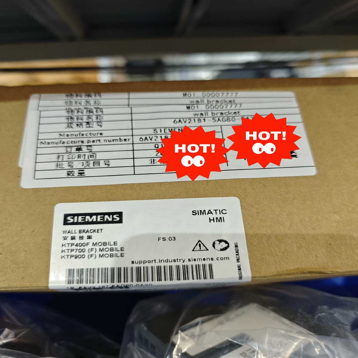 墙面安装支架6AV2181-5AG80-0AX0现询价