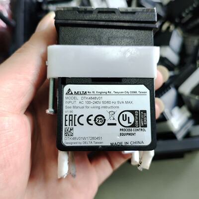 【议价】台达温控器 DTK4848V01，输入电压AC100-240适用436