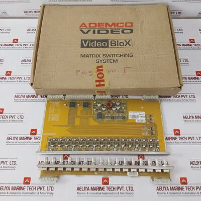 Ademco Video VBLX16M0816 VIDEO Input PCB Module  16 P AVB16M