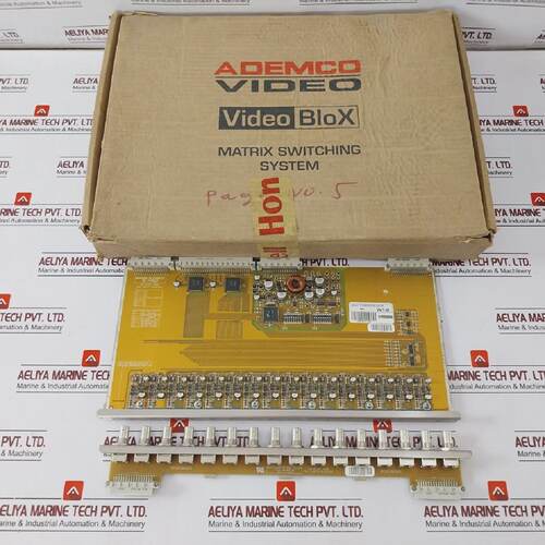 Ademco Video Vblx16m0816 Entrada de Vdeo PCB Mdulo  16P AVB1
