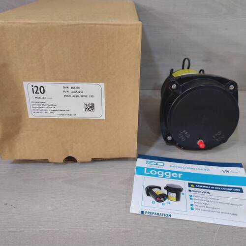 MUELLER I20 ALGA33250 3P2FC 10B 2GIOT LOGGER  NEW WITH FILTH