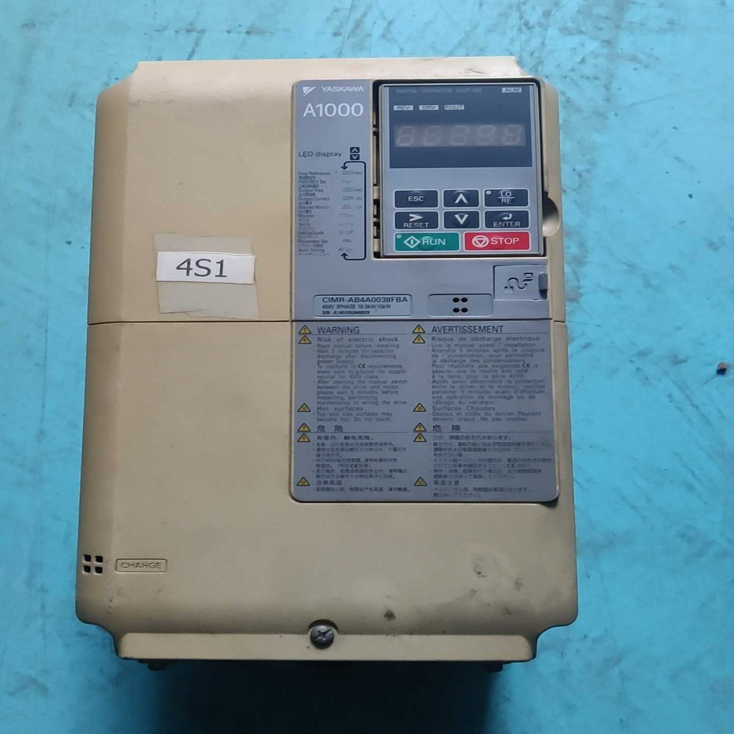 CIMR-AB4A0038FBA，安川变频器A1000系列变（零零电子）