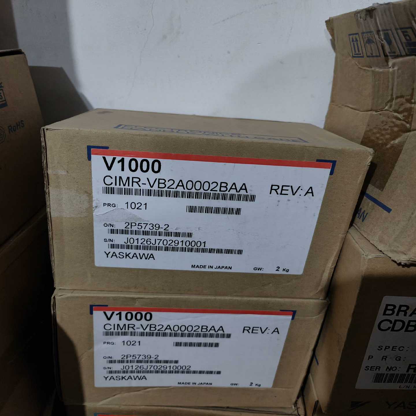 询价CIMR-VB2A0002BAA原包装未使用过的库存机安