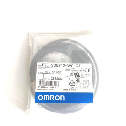 议价OMRON圆柱型接近开关E2B-S08LS02-WP-C1 E2B-L08LS01-WP-C1
