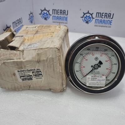 McDaniel Controls 0.6cm Npt Pressure Gauge Code EPPB 010.000