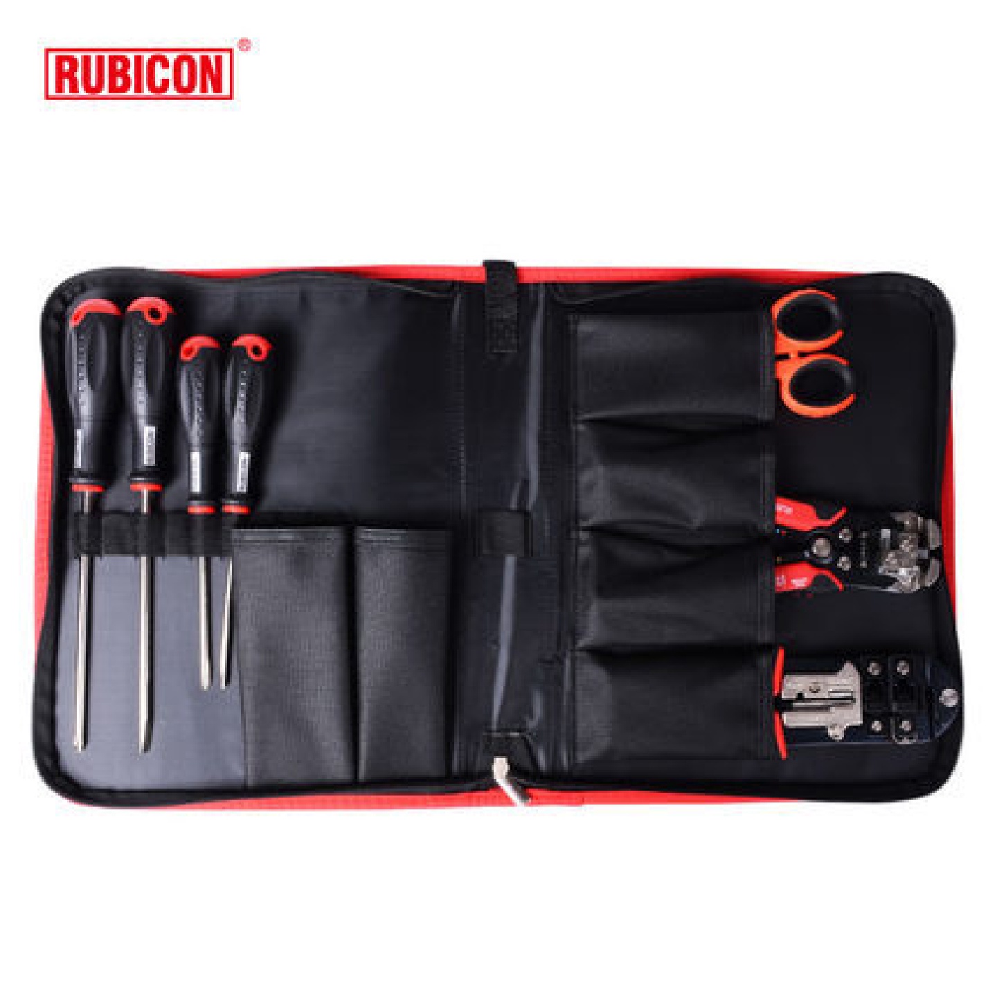 罗宾汉RUBICON双色手柄螺丝批工具套装简易维修组套500-7B8C10D